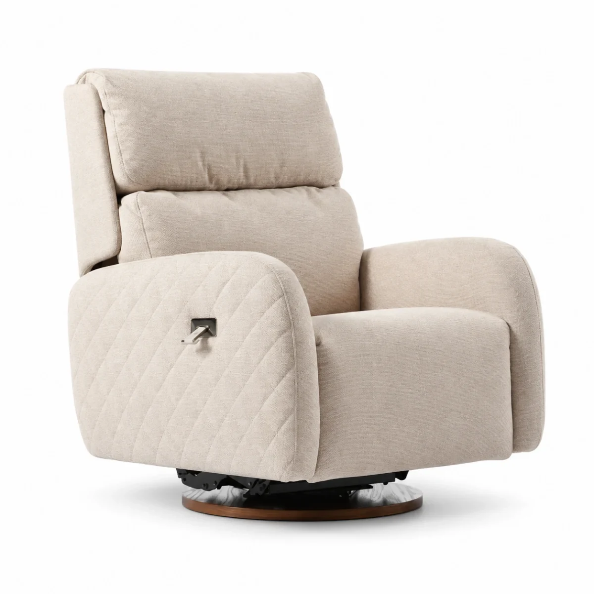 Bossco — 1 motore, Dondolo, Base girevole, Beige nel nome a catalogo
